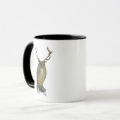 Schale mit Antlern schlicht 2 Tasse (Vorderseite Links)