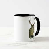 Schale mit Antlern schlicht 2 Tasse (VorderseiteRechts)