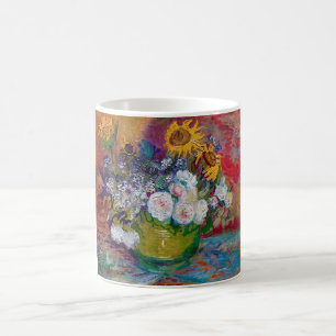 Schale mit Blumen, Van Gogh Kaffeetasse
