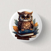 Schale mit Büchern Button (Vorderseite)
