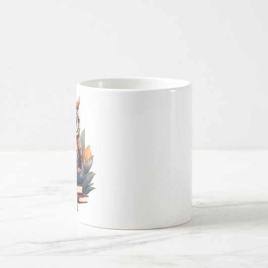 Schale mit Büchern Kaffeetasse (Mittel)