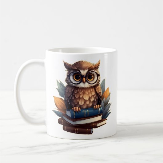 Schale mit Büchern Kaffeetasse (Links)
