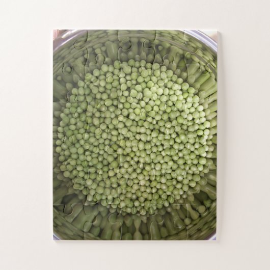 Schale mit Frühlings-Erbsen-Puzzle Puzzle (Vertikal)