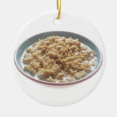 Schale mit Hafermehl Keramikornament (Vorne)