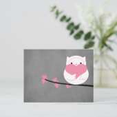 Schale mit Herz Postkarte (Stehend Vorderseite)