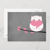 Schale mit Herz Postkarte (Vorne/Hinten)