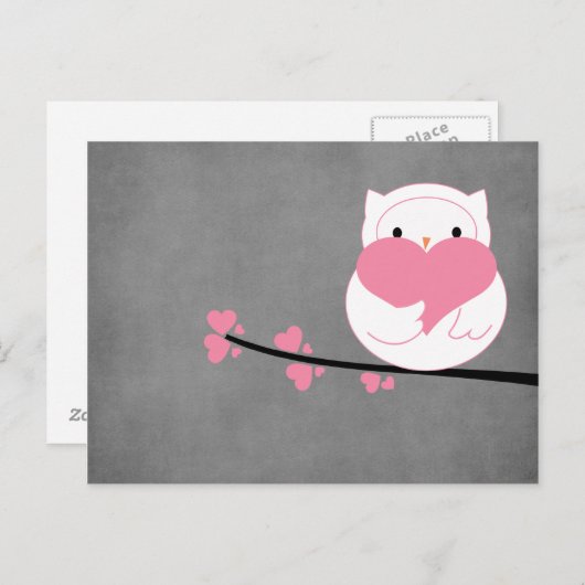 Schale mit Herz Postkarte (Vorne/Hinten)