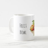 Schale mit Obst Kaffeetasse (Vorderseite Links)