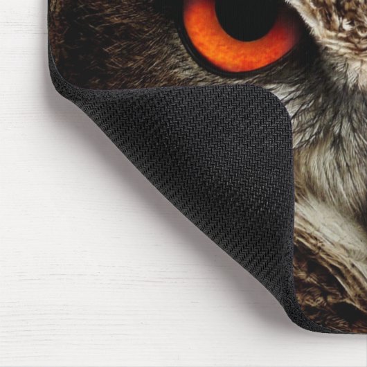 Schale mit Orangenfarbe Mousepad (Ecke)