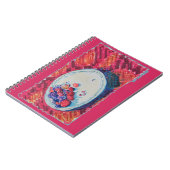 Schale mit roten Früchten Notizblock (Linke Seite)