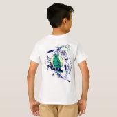 Schale mit Rücken T-Shirt (Schwarz voll)