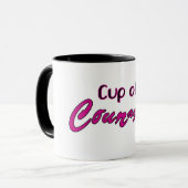 Schale Mut Tasse (Vorderseite Links)