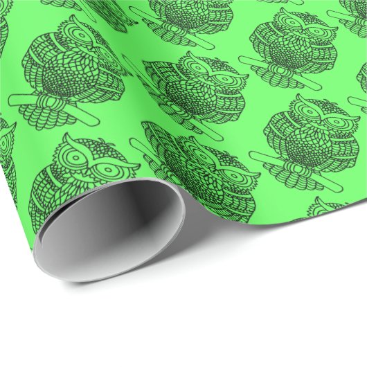 Schale (Neon grün) - Umschlagpapier Geschenkpapier (Rolleneckpunkt)