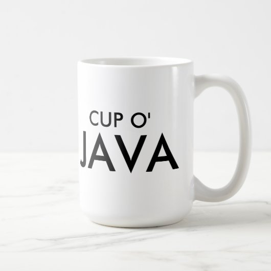 Schale O JAVA Kaffeetasse (Rechts)