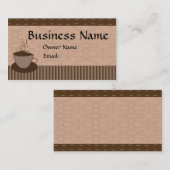 Schale O Java Visitenkarte (Vorne/Hinten)