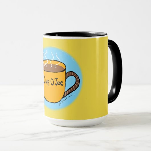 Schale-O-Joe Kaffee-Tasse durch Julie Everhart Tasse (VorderseiteRechts)