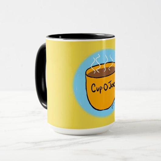 Schale-O-Joe Kaffee-Tasse durch Julie Everhart Tasse (Vorderseite Links)