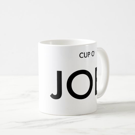 SCHALE O', JOE KAFFEETASSE (VorderseiteRechts)