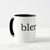 Schale O'Blerg Tasse (Vorderseite Links)