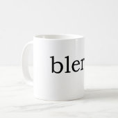 Schale O'Blerg Tasse (Vorderseite Links)