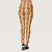 Schale (orange) - Leggings (Rückseite)