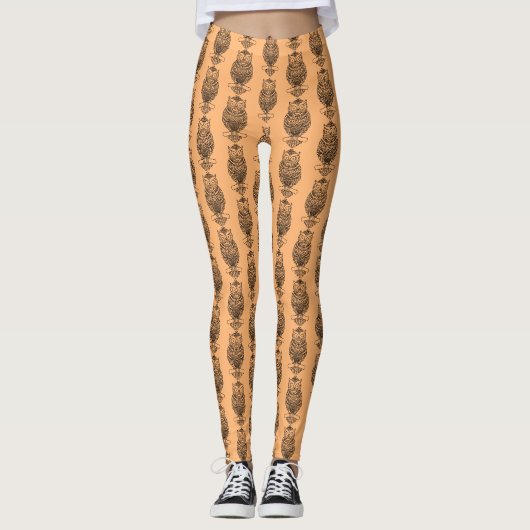 Schale (orange) - Leggings (Vorderseite)