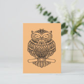 Schale (orange) - Postkarte (Stehend Vorderseite)