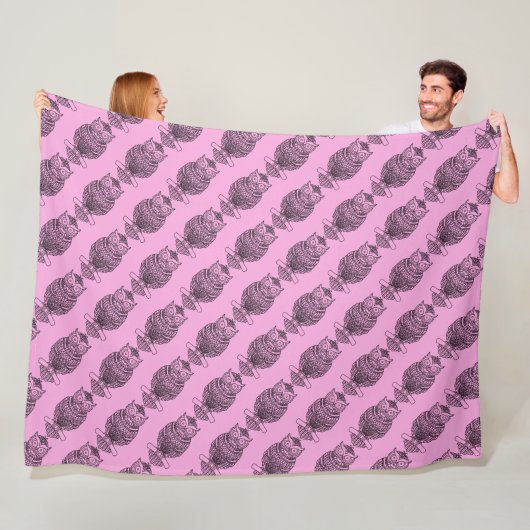 Schale (pink) - Fleece Blanket (Beispiel)