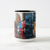 Schale, Rockefeller, zweiseitig, Zweifarbige Tasse (Mittel)