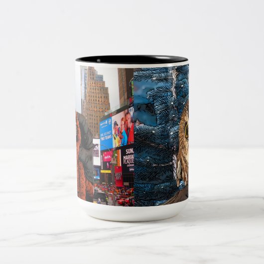 Schale, Rockefeller, zweiseitig, Zweifarbige Tasse (Mittel)