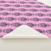 Schale (rosa) - Sherpa-Decken Sherpadecke (3/4)