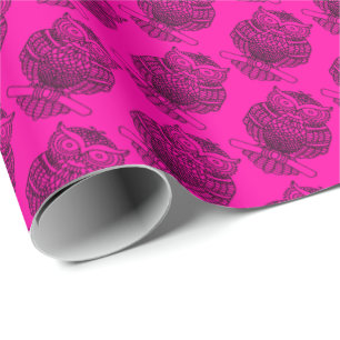 Schale (rosa) - Umhüllungspapier Geschenkpapier