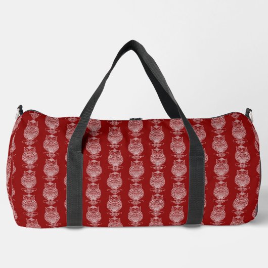 Schale (rot) - Beutel Duffle Bag (Vorderseite)