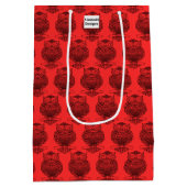 Schale (rot) - Geschenktasche Mittlere Geschenktüte (Rückseite)