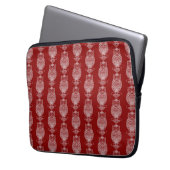 Schale (rot) - Laptop-Sieb Laptopschutzhülle (Vorderseite Links)