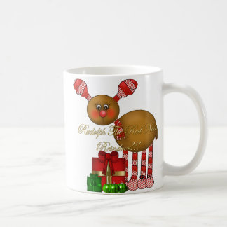Schale-Rudolph das rote Nasen-Ren Kaffeetasse