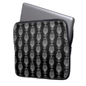 Schale (schwarz) - Laptop-Sieb Laptopschutzhülle (Vorderseite Links)