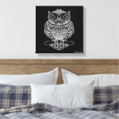 Schale (schwarz) - Leinwand (Insitu (Schlafzimmer))