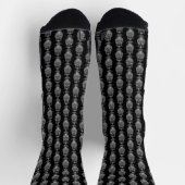 Schale (schwarz) - Sportsocken Socken (Oben)