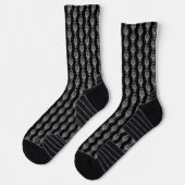 Schale (schwarz) - Sportsocken Socken (Links)