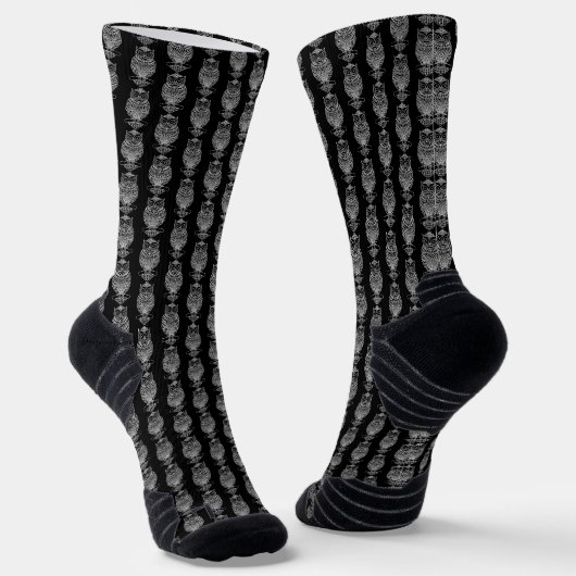 Schale (schwarz) - Sportsocken Socken (Gewinkelt)