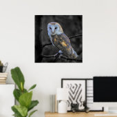 Schale: Selektive Farbfotografie Poster (Heimbüro)