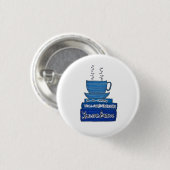 Schale Sorgfalt und Bücher der Liebe Button (Vorne & Hinten)