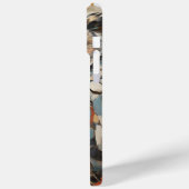 Schale und Blume in Frühlingsgemälden Case-Mate iPhone Hülle (Rückseite / Links)