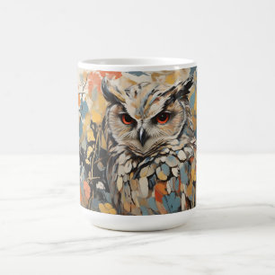 Schale und Blume in Frühlingsgemälden Kaffeetasse