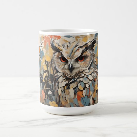 Schale und Blume in Frühlingsgemälden Kaffeetasse (Mittel)