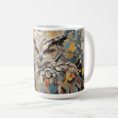 Schale und Blume in Frühlingsgemälden Kaffeetasse (VorderseiteRechts)