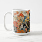 Schale und Blume in Frühlingsgemälden Kaffeetasse (Links)