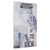 Schale und Bücher Klemmbrett (Rechts)