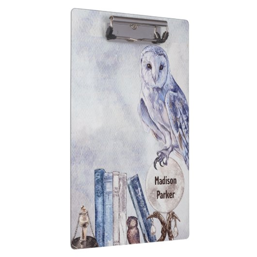 Schale und Bücher Klemmbrett (Rechts)